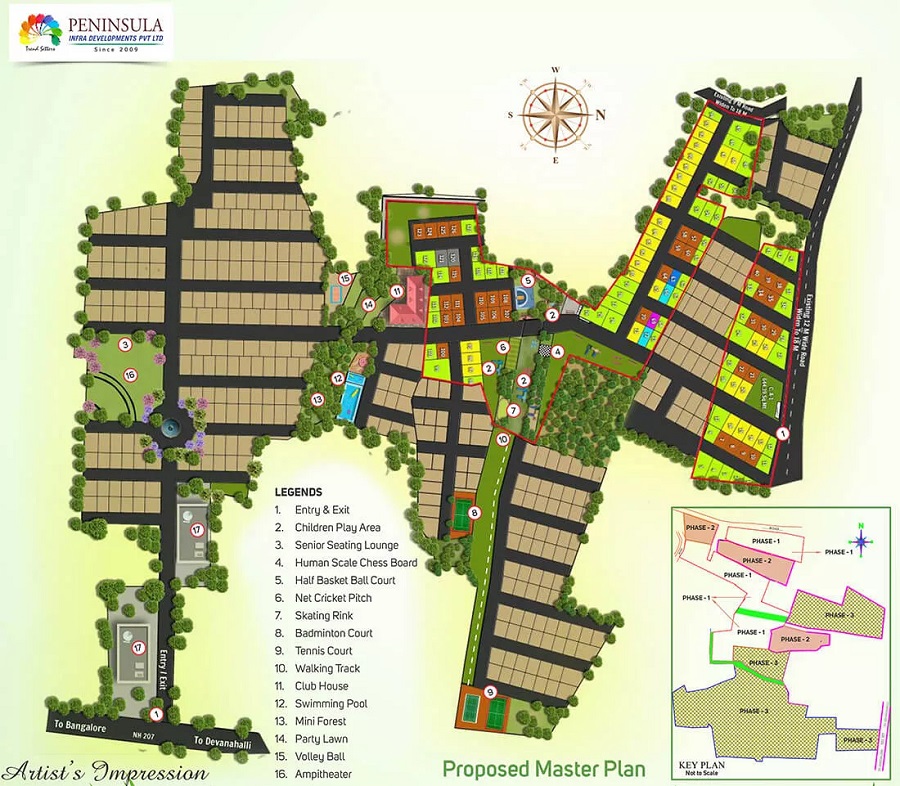 Peninsula Park Elite Master Plan