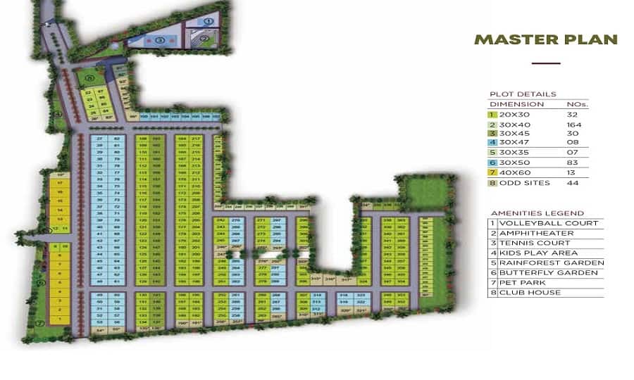 Shriram Earth Whitefield Master Plan