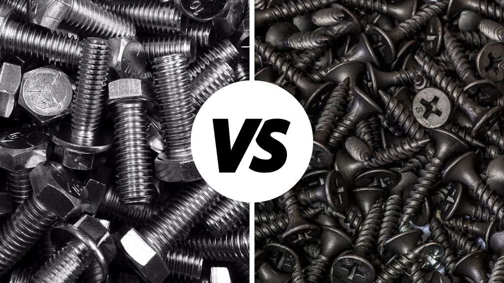 Difference Between Bolts And Screws
