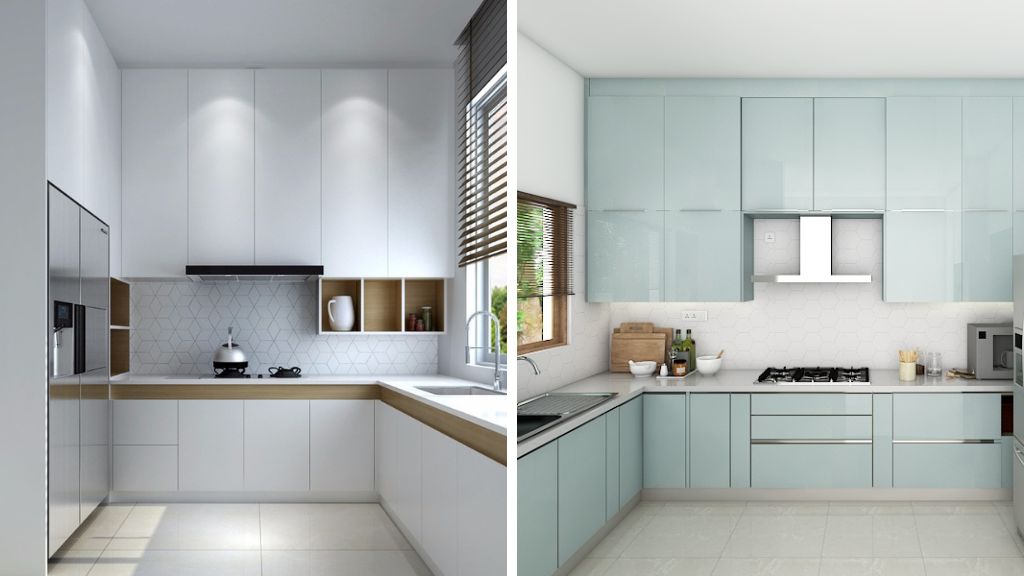 L-shaped Modular Kitchen Design for A Modern Kitchen: What is the Rule for the L shaped Kitchen? 1 l-shaped modular kitchen design