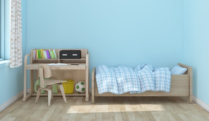 The Sky’s the Limit When It Comes to Kids’ Room Wardrobe Colours