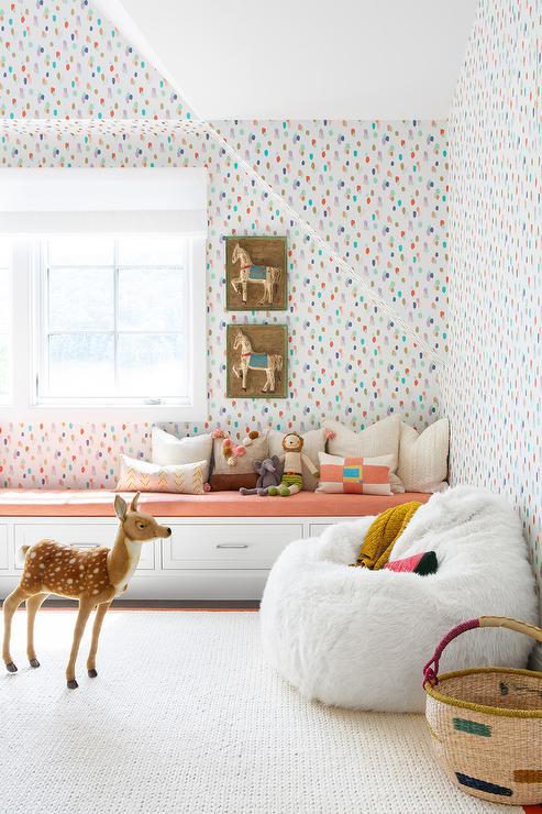Kids’ Room Ideas Featuring Confetti-Style Walls