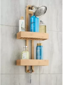 15 Bathroom Must-Haves: The Ultimate Bathroom Accessories List 8 shower shampoo holder