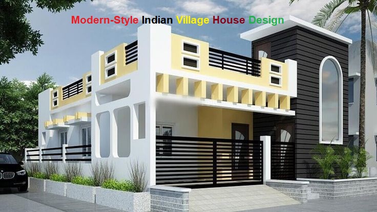 Modern-Style Indian Village House Design