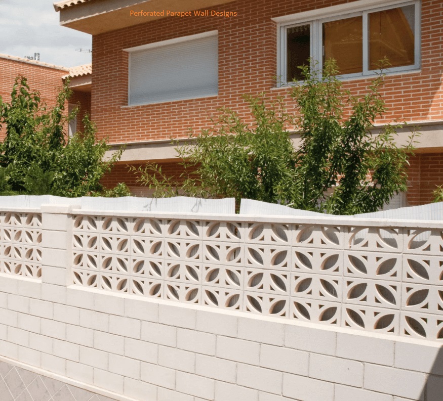 Perforated Parapet Wall Designs