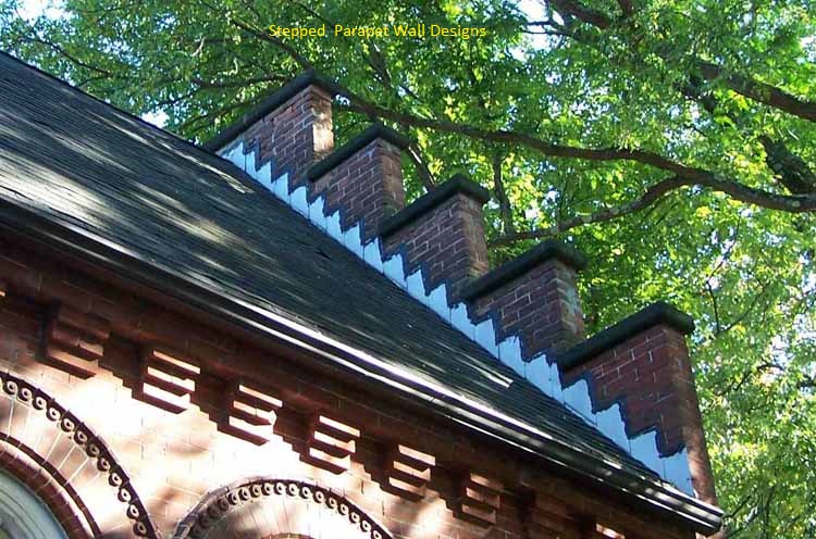 8 Creative and Secure Border Parapet Wall Designs for Safety and Style 6 Stepped Parapet Wall Designs
