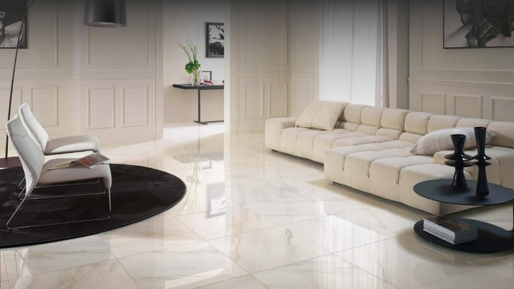 Italian marble flooring