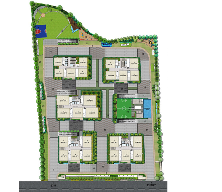 Candeur Crescent Apartments Master Plan