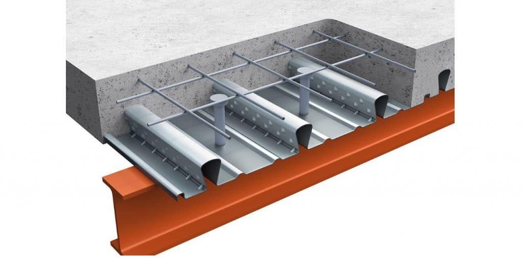 20 Different Types of Slabs in Construction 11 composite-decking