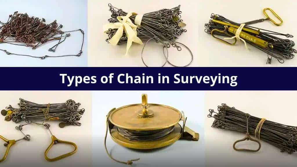 different Types of Chains in Surveying