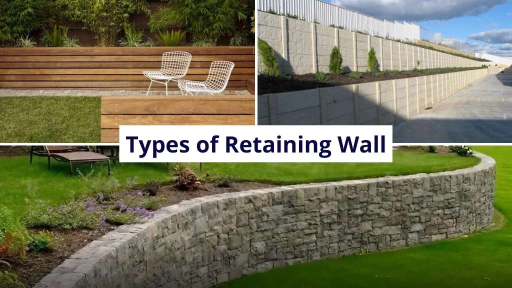 types of retaining wall