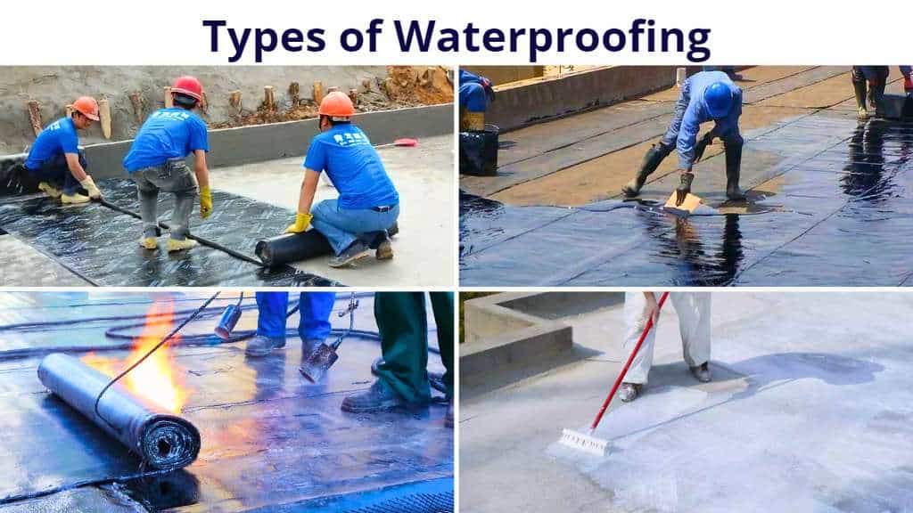 Types of Waterproofing