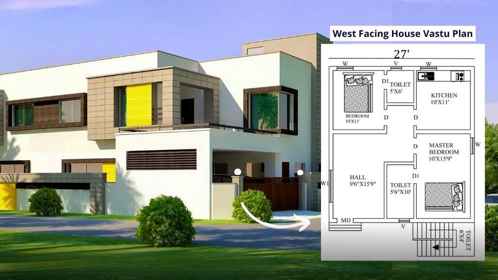 Best West Facing House Vastu Plans