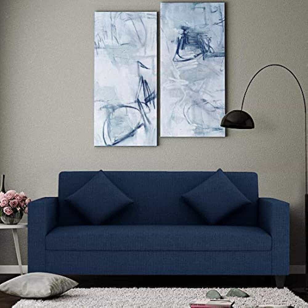 . CasaStyle Diana Fabric 3-Seater Sofa Set