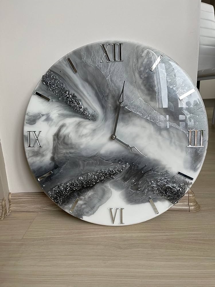 A3D Art and Craft Resin Wall Clock