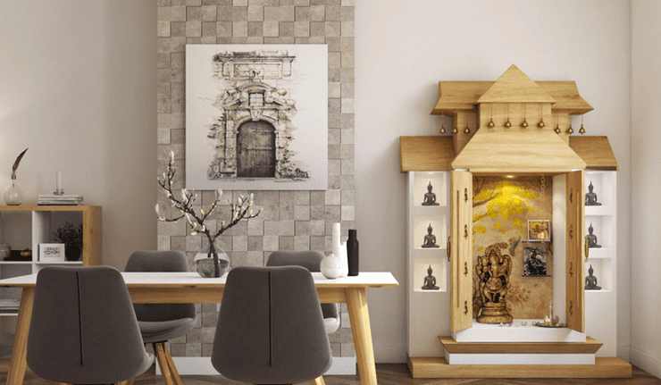Small Pooja Room Designs for Apartments