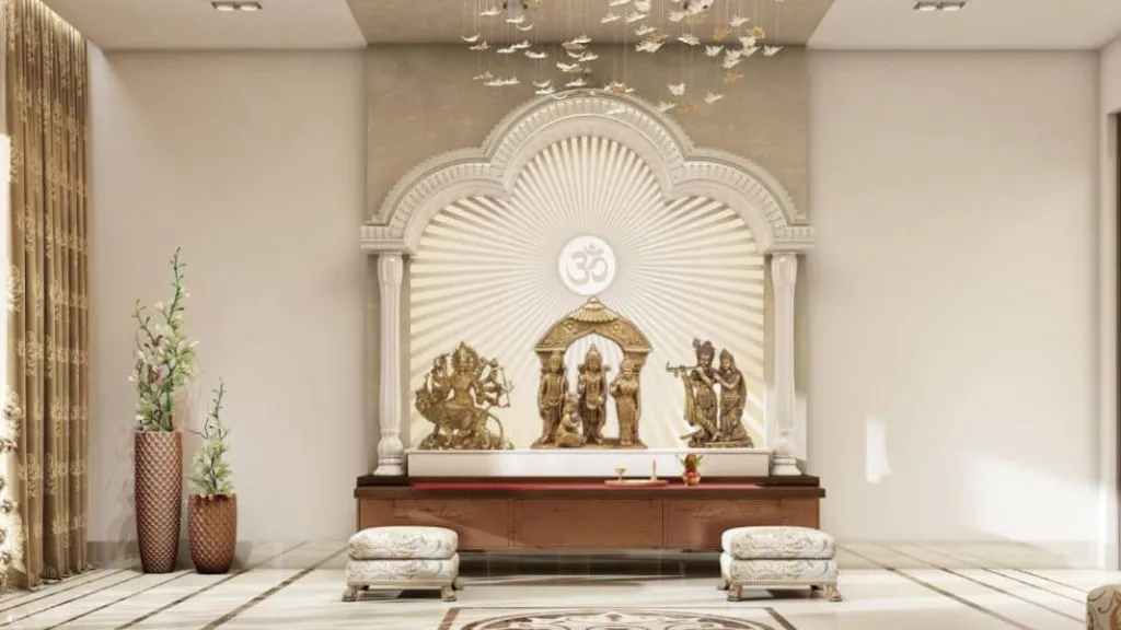 Photo inspiration: Visual Reference: Top 18 Best Pooja Room Designs In Indian Style With