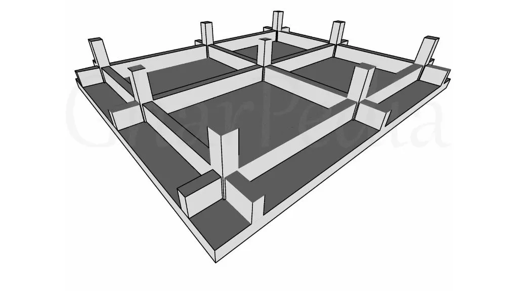 6 Different Types of Raft Foundations & Their Functions: Benefits, Applications, Factors! 2 Solid Slab Raft Foundation