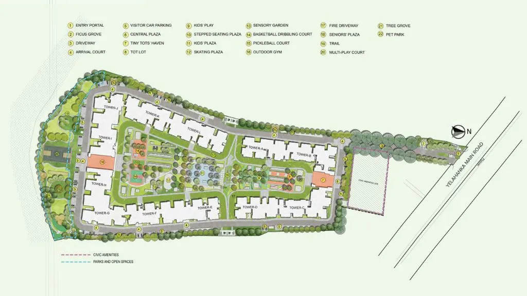 Brigade Eternia in Yelahanka Master Plan