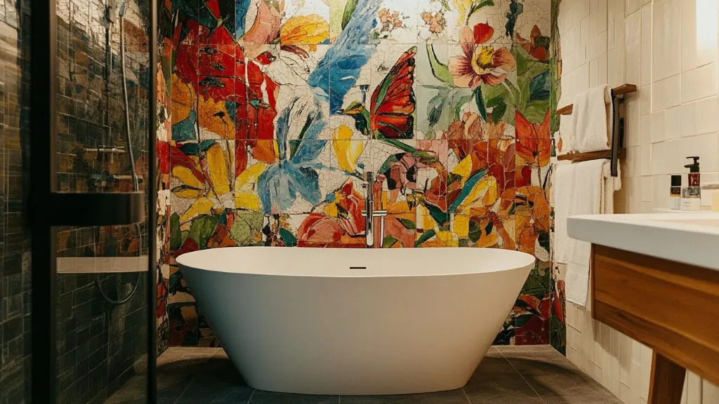  Artistic Hand-Painted Tiles