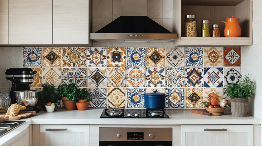 Traditional Indian Style Kitchen Backsplash Ideas