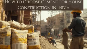 How to Choose Cement for House Construction in India