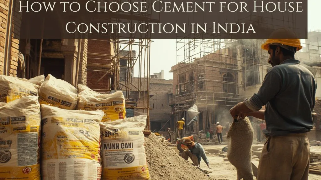 How to Choose Cement for House Construction in India 