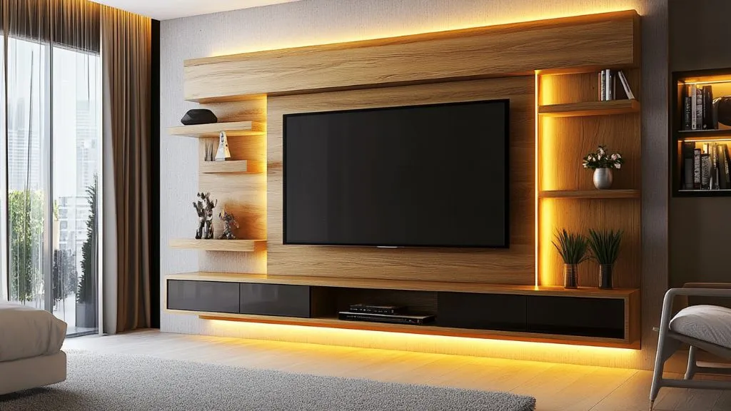 Modern Wall-Mounted TV Units for Home