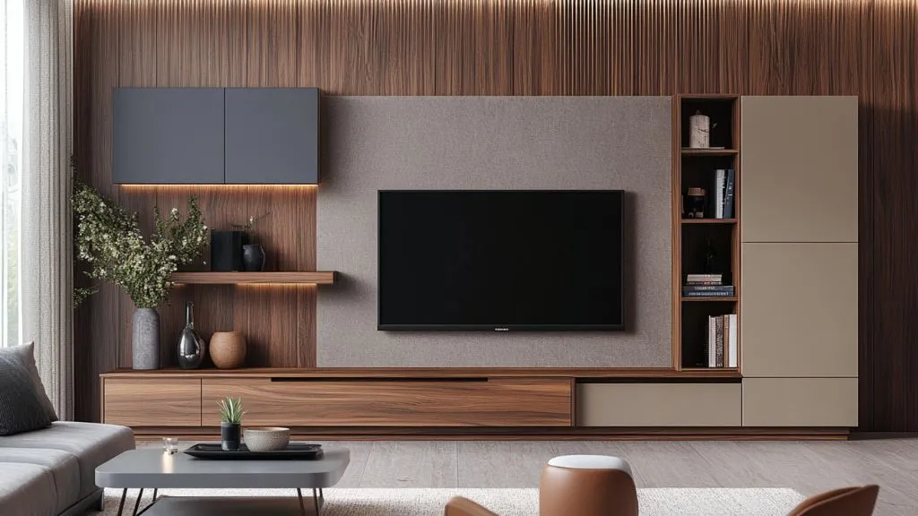 Modular TV Units Design with Storage