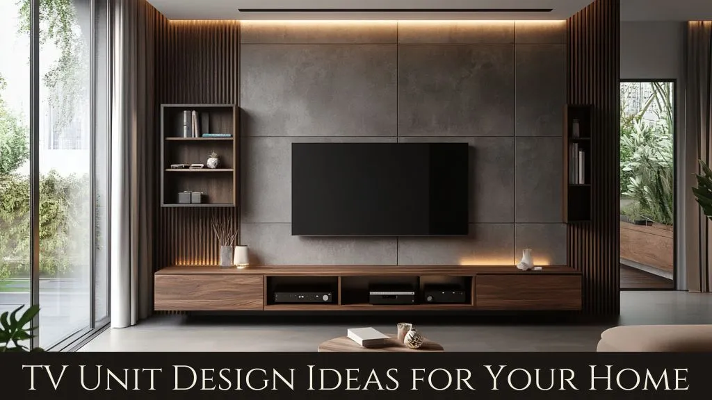 TV Unit Design Ideas for Your Home From Modern to Traditional Styles