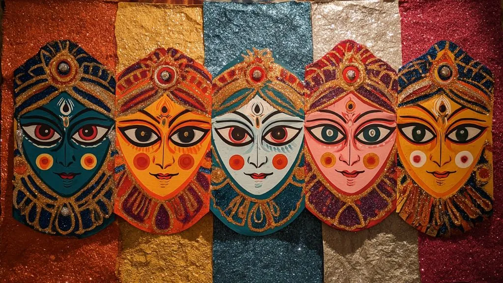 Wall Art and Frames for Durga Pooja