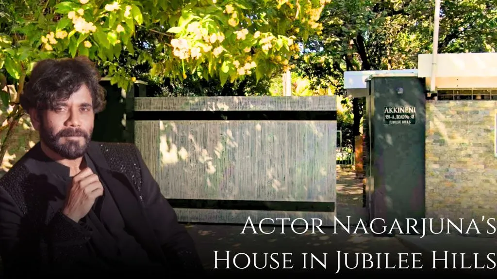 Actor Nagarjuna's House in Jubilee Hills Hyderabad