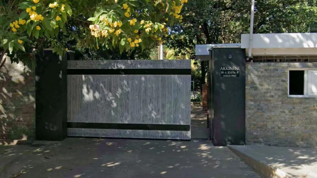 Location  of Nagarjuna’s House in Jubilee Hills Hyderabad