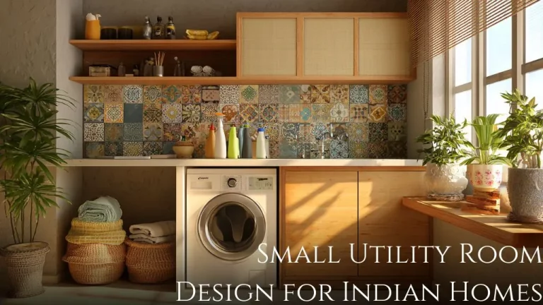Space-Saving Small Utility Room Design for Indian Homes!
