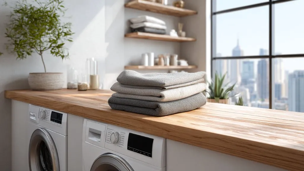 Countertop Above the Washing Machine