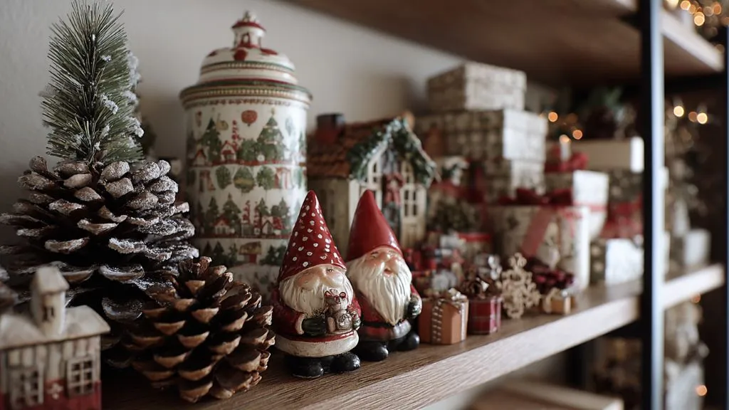 Festive Wall and Shelf Displays