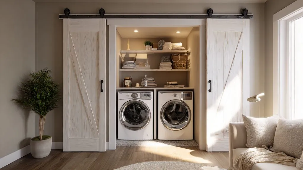 Hidden Laundry Area Ideas