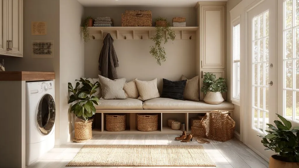 Laundry With Mudroom Vibe