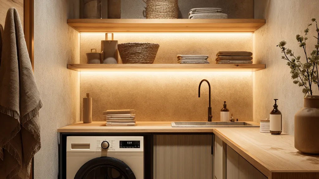 Lighting Ideas for Small Laundry Rooms