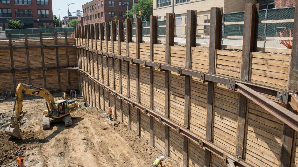 Soldier Pile Shoring