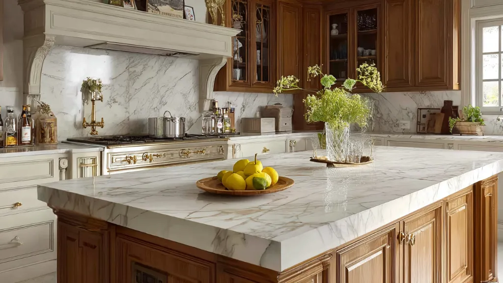 Using Marble Surfaces in Traditional Kitchen Design