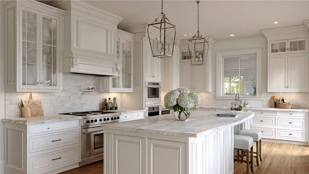 White Traditional Kitchen Design Ideas