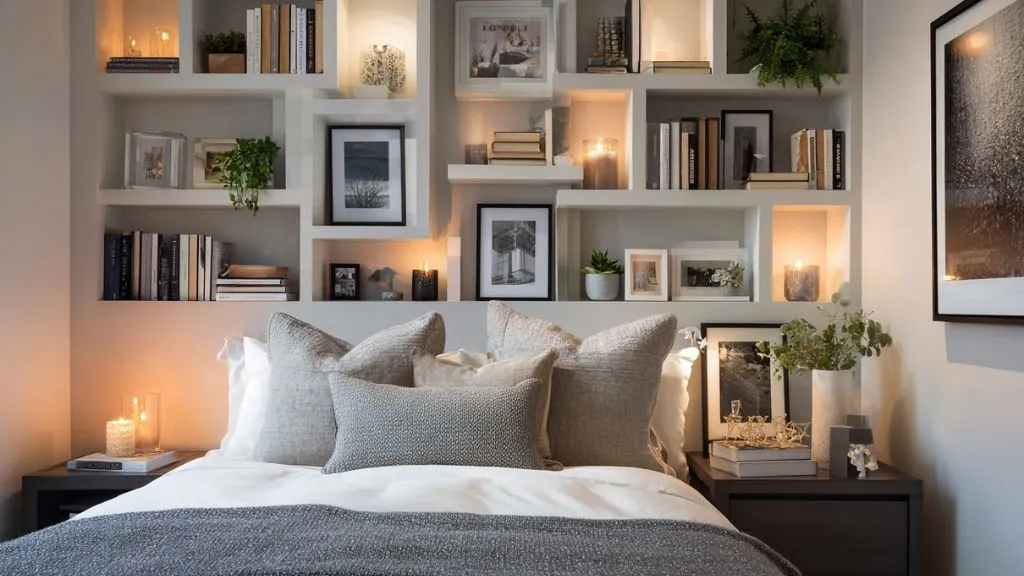 Bedroom Storage & Display Shelf Ideas for Small Homes