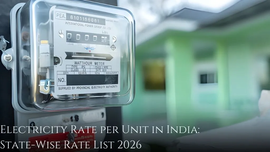 Electricity Rate per Unit in India
