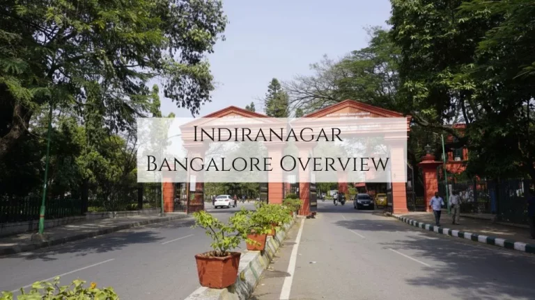 Indiranagar Bangalore Overview- Map, Pincode, Property Rates, Photos & Reviews