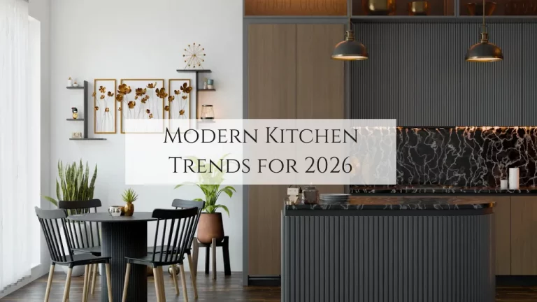 Modern Kitchen Trends for 2026 | Design Ideas, Colours & Smart Features