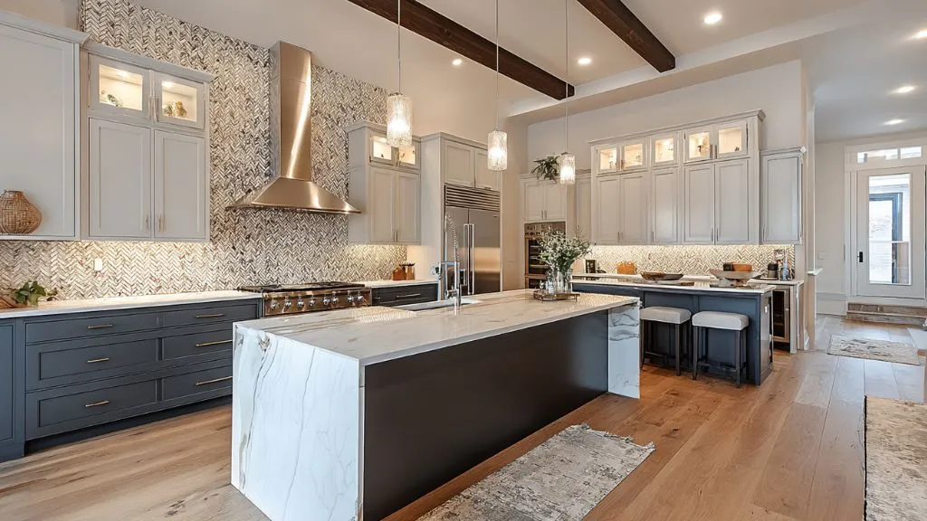 Open Kitchen Layout for Home