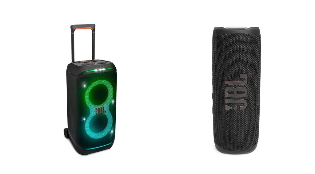 JBL Flip 6 and JBL PartyBox series