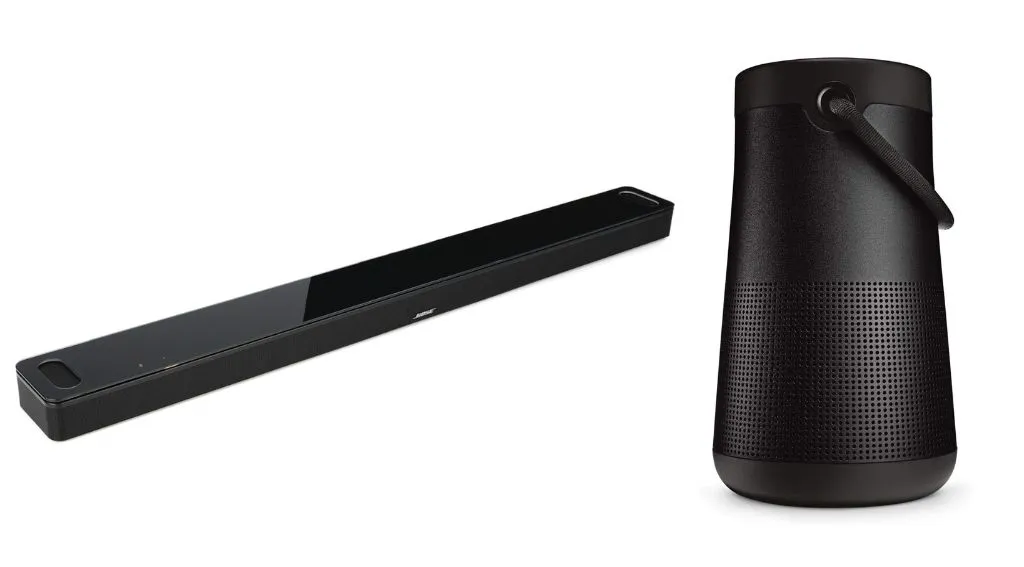  SoundLink Revolve+ and  Bose Smart Soundbar 900