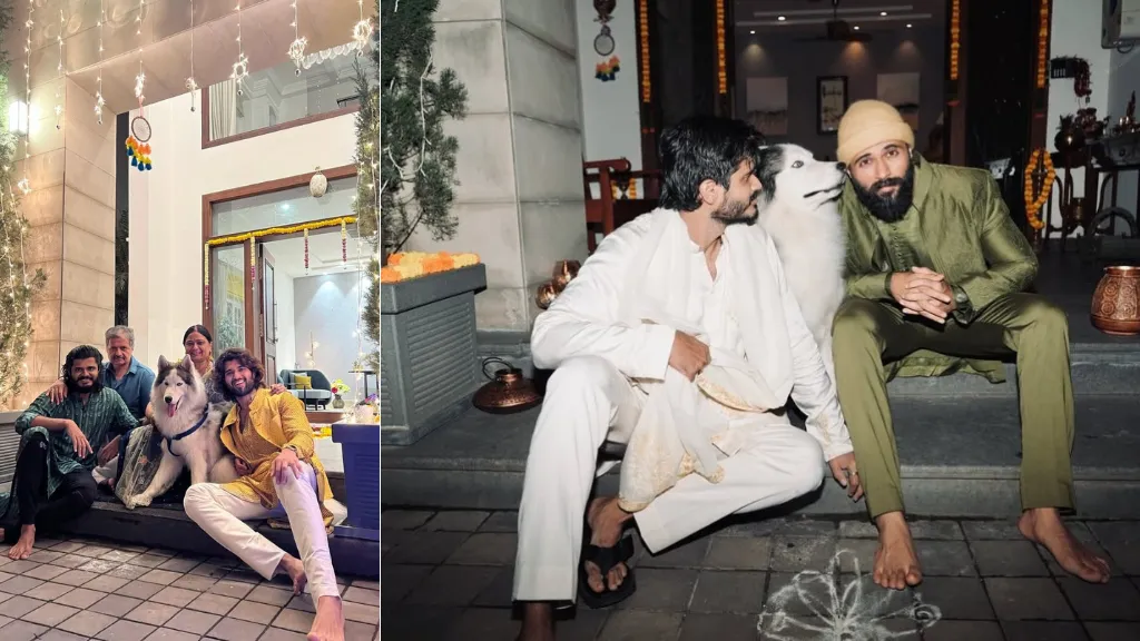 Vijay Deverakonda House Entrance